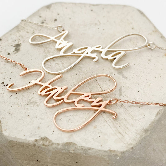 Personalized Cute Pendant Name Necklace