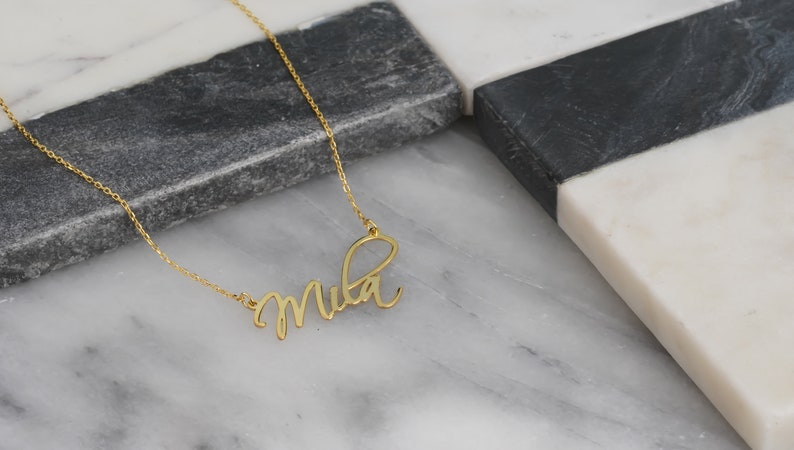 Personalized Cute Pendant Name Necklace