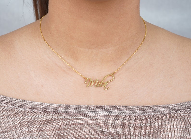 Personalized Cute Pendant Name Necklace