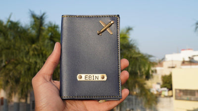 Personalized Name Leather Passport Covers - Happy Maker