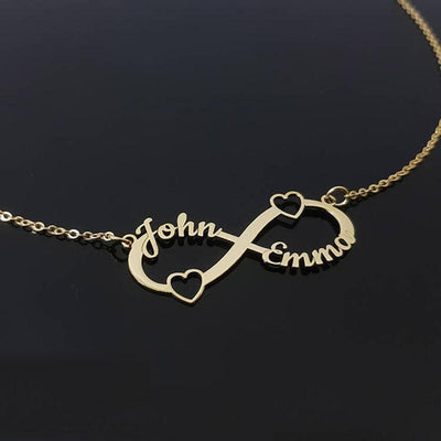Personalized Infinity Heart Design Name Bracelet - Happy Maker