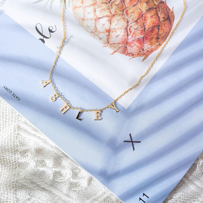 Personalized Beautiful Name Necklace - Happy Maker