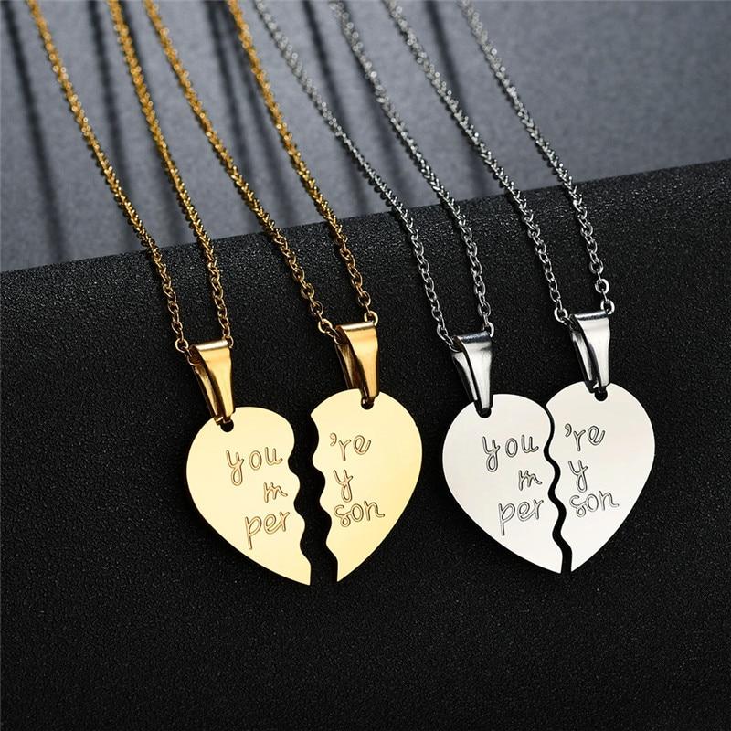 Couple Heart Love Necklace - Happy Maker
